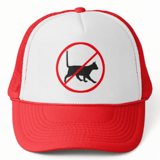 No Cats Allowed! Trucker Hat
