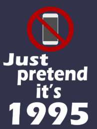 no cell phone poster