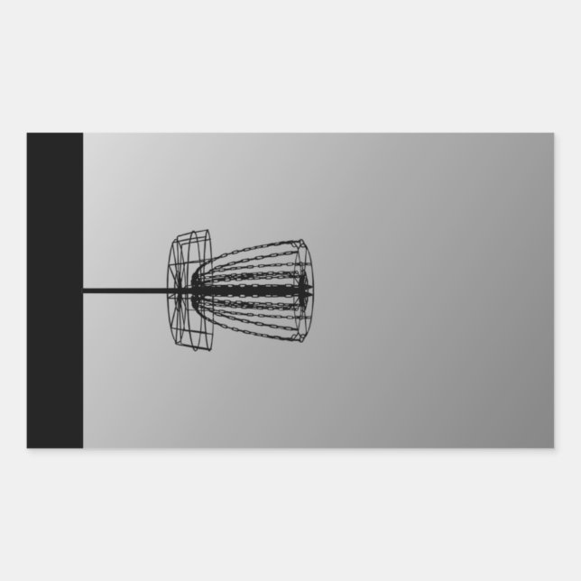 No Chain, No Gain Rectangular Sticker (Front)