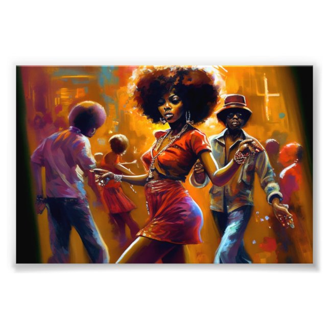 No Chance, Black Art, African American Photo Print (Front)