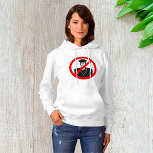 No Chauffeur Allowed Symbol Funny Warning Hoodie