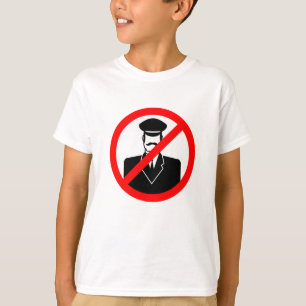 No Chauffeur Allowed Symbol Funny Warning T-Shirt