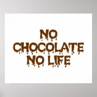 NO CHOCOLATE NO LIFE