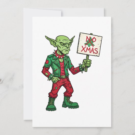 No Christmas – Rebel Alien Style (Front)