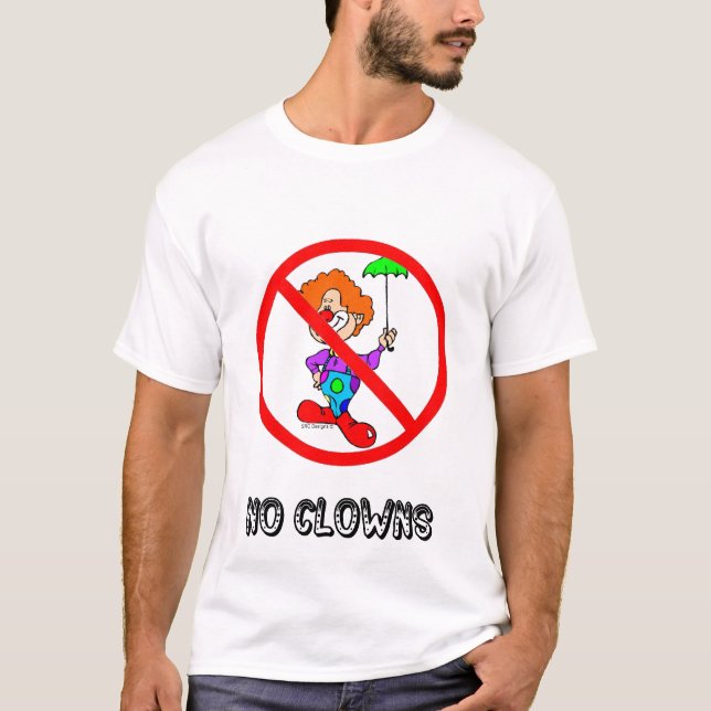 NO CLOWNS TEE (Front)