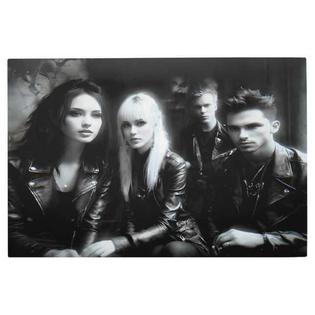 No Clue ... No. 8 Metal Print (Front)