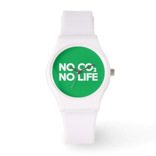 NO CO2 NO LIFE WATCH