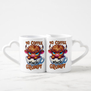 No Coffee Much Grumpy Mug Set