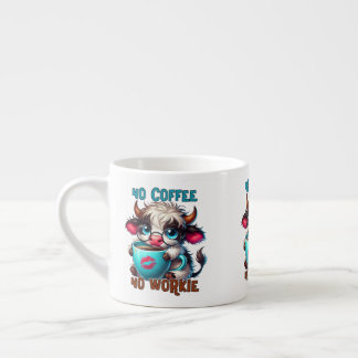 No Coffee No Workie Espresso Cup
