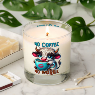 No Coffee No Workie Scented Candle