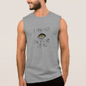 No Coincidence Lyric Sleeveless Shirt (Front)