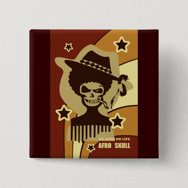NO COMB NO LIFE BUTTON (Front)