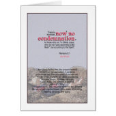 NO Condemnation - Romans 8:1 (Front)