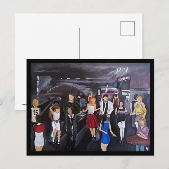 No Control Painting by Alfred Fox Postcard (Front/Back)