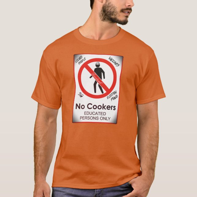 No Cookers boy friends vintage T-Shirt (Front)