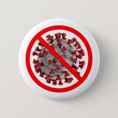 No Coronavirus Covid_19 Red Slash Button