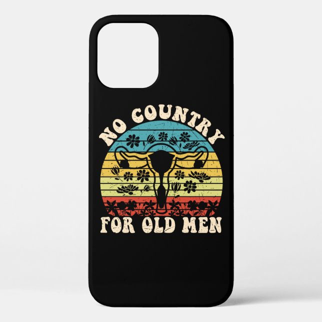 No Country For Old Man Uterus Case-Mate iPhone Case (Back)