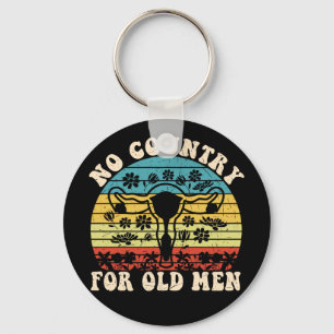 No Country For Old Man Uterus Keychain