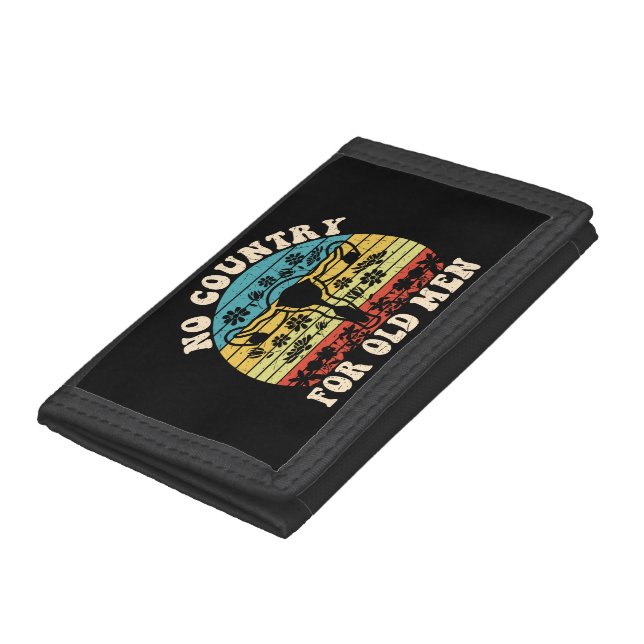 No Country For Old Man Uterus Trifold Wallet (Bottom)