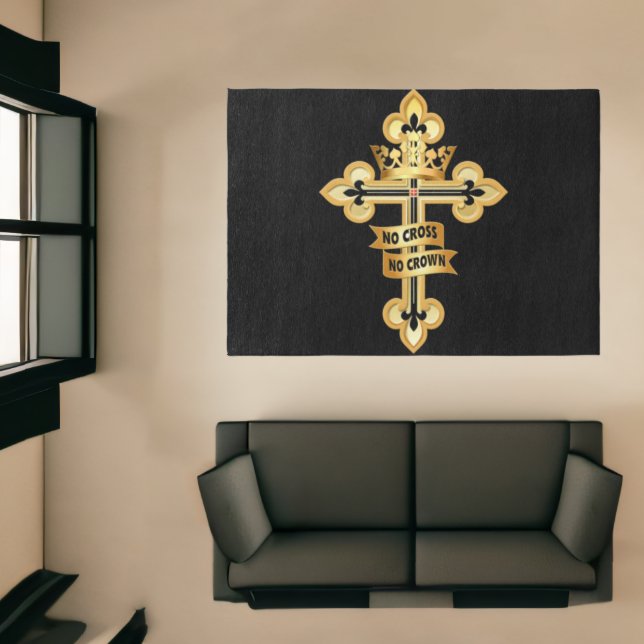 No Cross No Crown Rug (Insitu (Indoor 1))