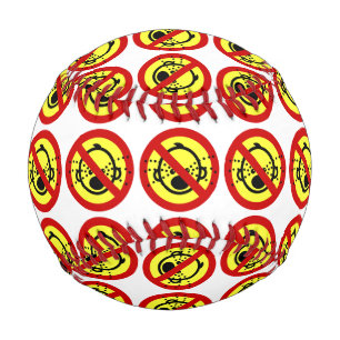 NO Cry Babies ⚠ Thai Airport Sign ⚠ Baseball