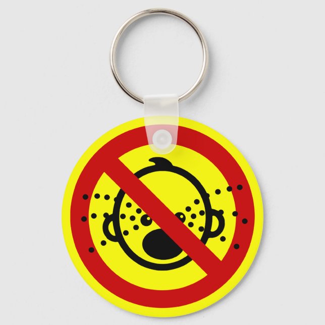 NO Cry Babies ⚠ Thai Airport Sign ⚠ Keychain (Front)