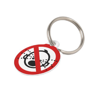 NO Cry Babies ⚠ Thai Airport Sign ⚠ Pet Name Tag