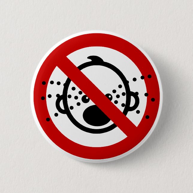 NO Cry Babies ⚠ Thai Airport Sign ⚠ Pinback Button (Front)