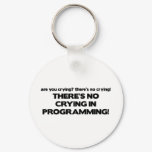 No Crying in Programming Keychain