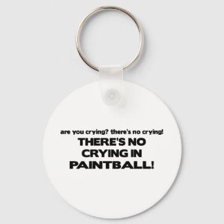 No Crying - Paintball Keychain