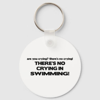 No Crying - Swimming Keychain