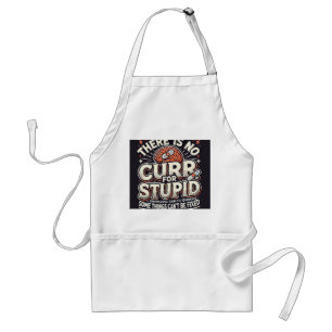 no cure adult apron