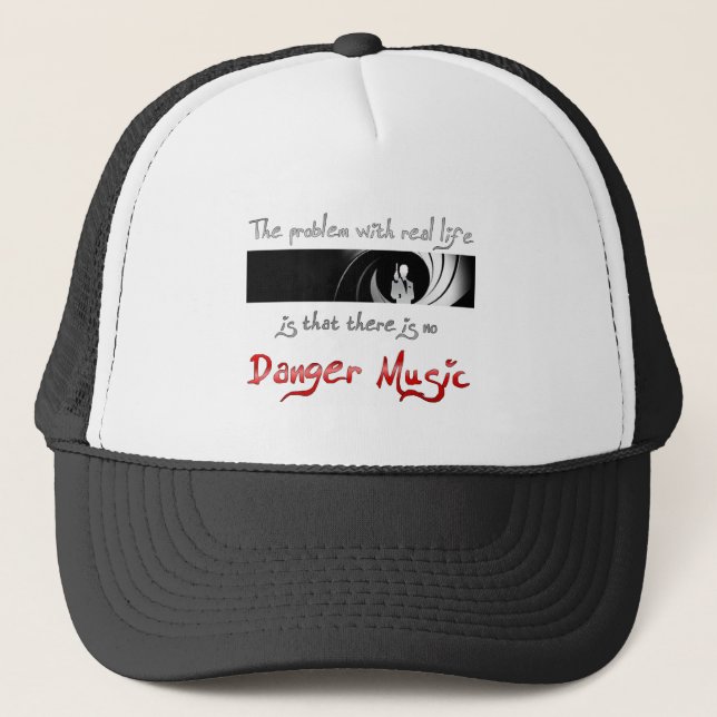 No Danger Music Trucker Hat (Front)