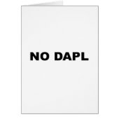 NO DAPL (Front)