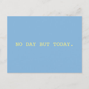 No Day // Rent Postcard