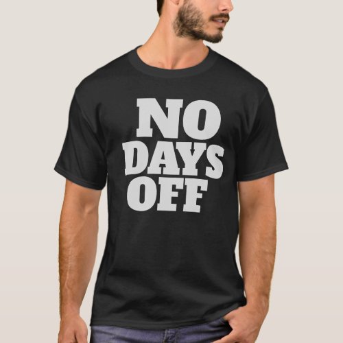 No Days Off Sleeveless Shirt