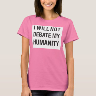 No Debate. (Gray) T-Shirt