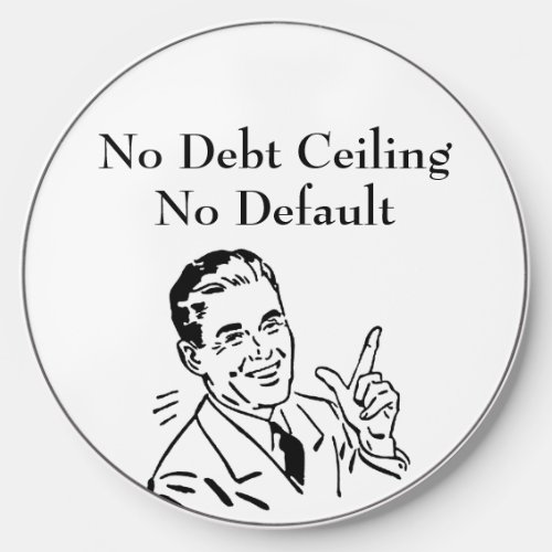 No Debt Ceiling No Default Wireless Charger