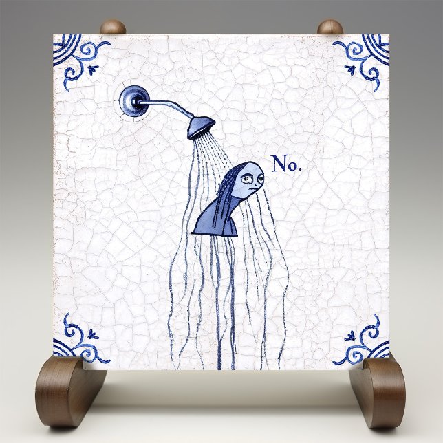 No Delft Blue Dutch Style  Ceramic Tile (Creator Uploaded)