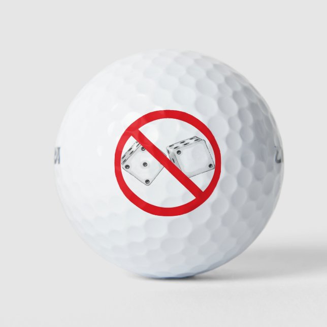 No Dice Golf Balls (Front)