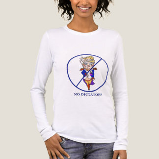 No Dictators long sleeve t Tri-Blend Shirt