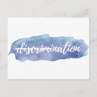No Discrimination in This Nation Postcard