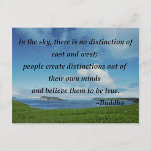 No Distinction Postcard