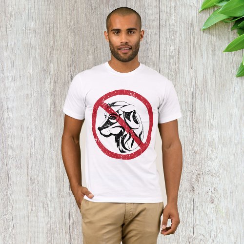 No Dogs Allowed Mens T_Shirt