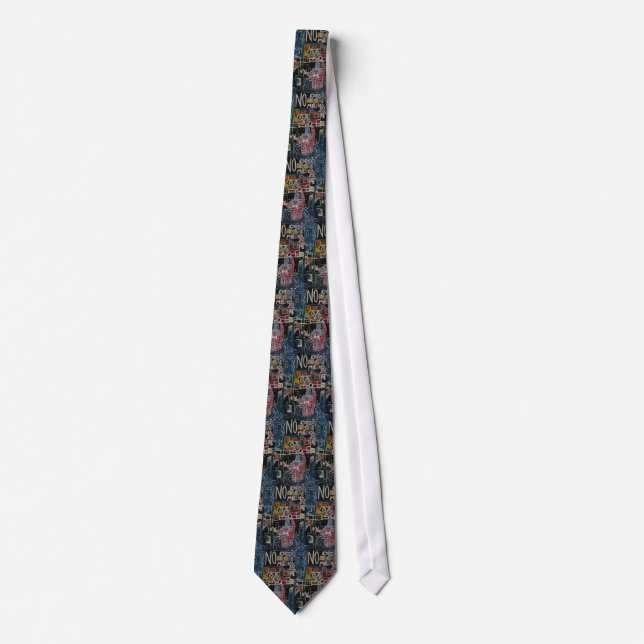No Dogs Neck Tie (Front)
