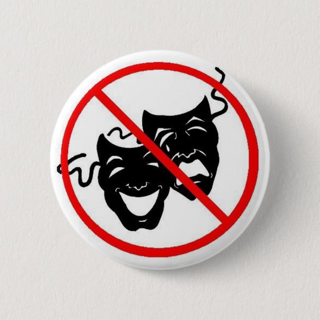 No Drama Button (Front)