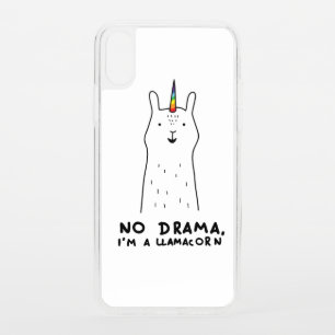 No Drama I'm A Llamacorn iPhone XS Case