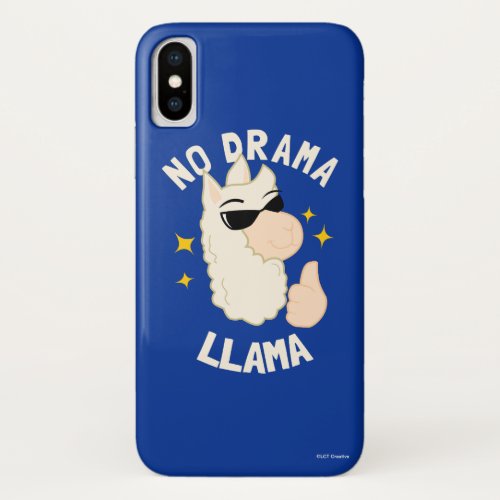 No Drama Llama iPhone X Case