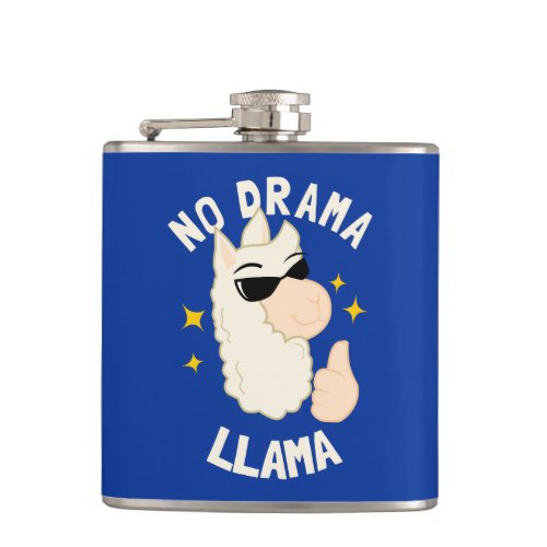 No Drama Llama Flask