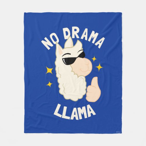 No Drama Llama Fleece Blanket